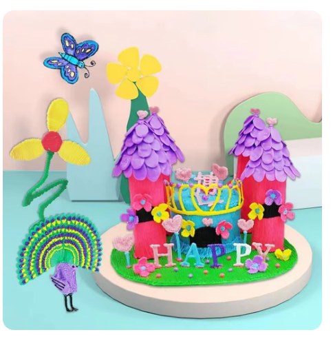 stylo 3d pour enfants château